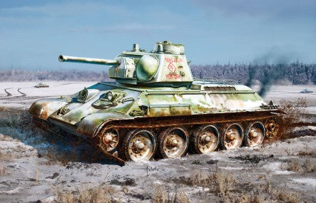 Dragon 6621 1:35 T34/76 No.112 Factory Mod. 1943 Military Tank Model Kit