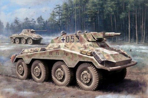 Dragon 6964 1:35 Sd.Kfz. 234/3 Armored with 7.5cm KwK Military Vehicle Model Kit
