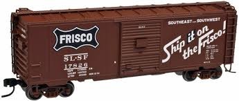 Atlas 50001625 N St. Louis-San Francisco P-S PS-1 40' Boxcar #76004