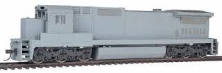 Atlas 7600 Undecorated Dash8-40C Diesel Locomotive