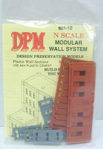 DPM 60112 N One-Story Window Sections Kit (Pack of 3)