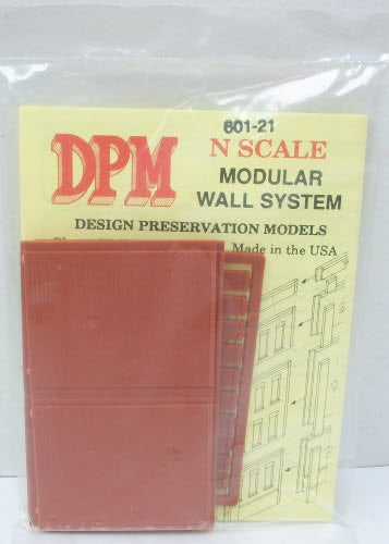 DPM 601-21 N Two-Story Blank Wall (Pack of 3)