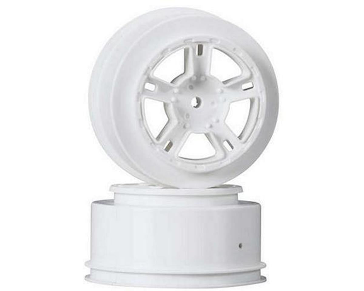 Duratrax C3829 SC Wheel White SC10 Rear (Pack of 2)