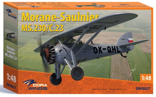 Dora Wings DW48027 1:48 Morane-Saulnier MS.230/C.23 Aircraft Plastic Model Kit