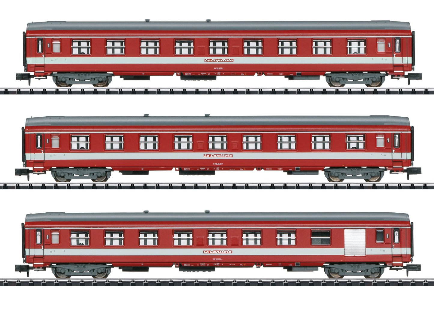 Trix 15950 N SNCF Le Capitole Express Train Passenger Car Set (Set of 3)