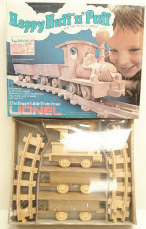 Lionel 6-7-1100 Happy Huff n'' Puff Wooden Train Set