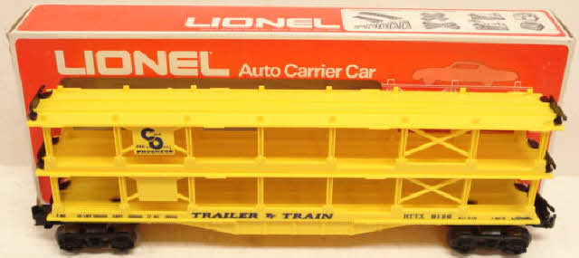 Lionel 6-9126 O Gauge Chesapeake and Ohio Auto Carrier