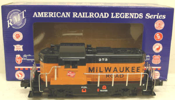 RMT 4161 O Gauge Milwaukee Road BEEP Powered Diesel Locomotive #273