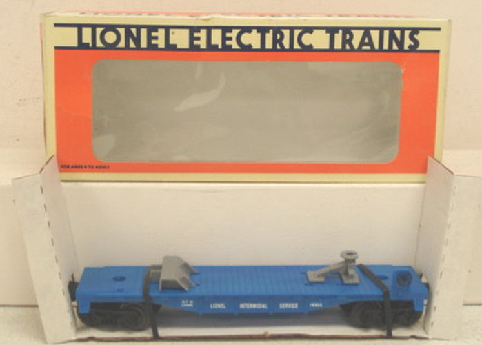Lionel 6-16923 Lionel Lines Flatcar with Gray Chocks