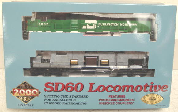 Proto 2000 23481 HO Burlington Northern SD60 Diesel Locomotive #8302