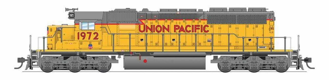 Broadway Limited 6794 HO Union Pacific EMD SD40-2 Diesel Locomotive #1972