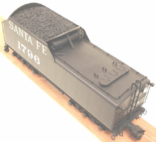3rd Rail 1796 O Brass Santa Fe Y-3 2-8-8-2 Steam Locomotive & Tender #1796