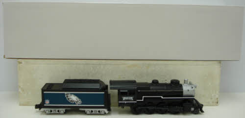 MTH 30-4129-1E NFL Philadelphia Eagles Steam Engine w/PS2 #2005
