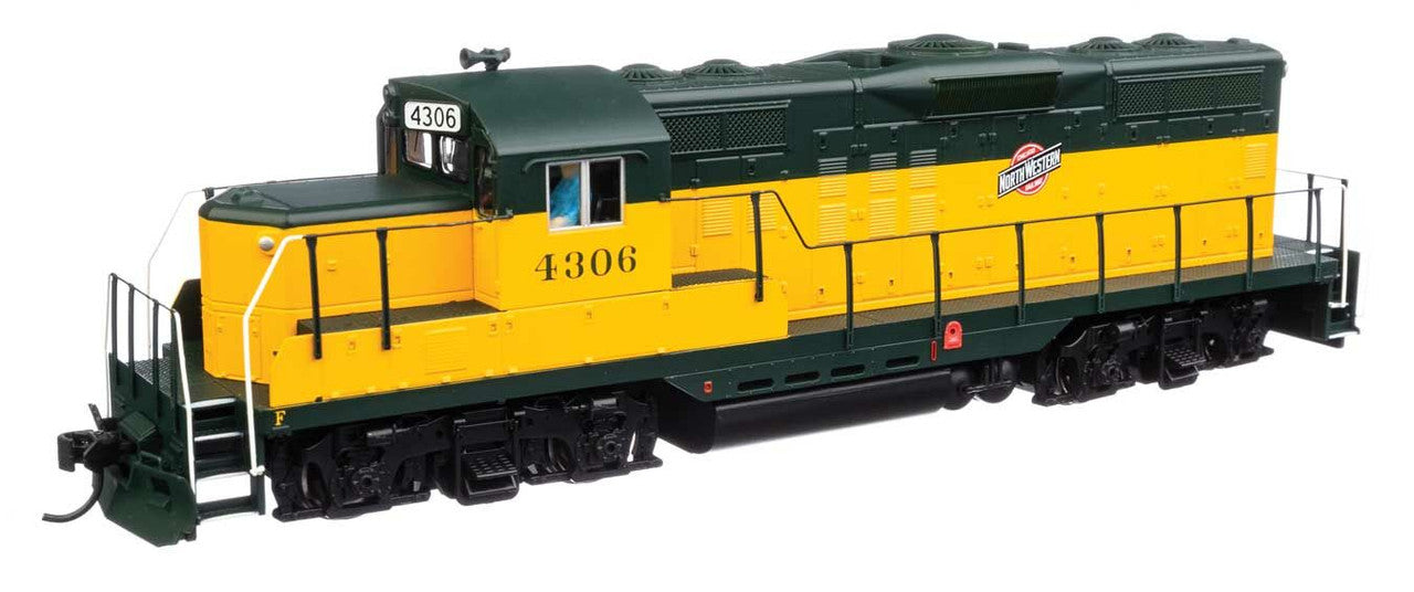 Walthers 910-20437 HO CNW EMD GP9 Phase II Diesel Locomotive Sound & DCC #4306