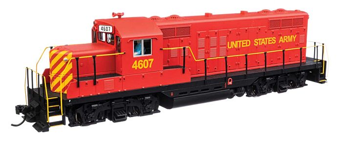 Walthers 910-10431 HO US Army GP9 Ph II Diesel Locomotive w/Chopped Nose #4607