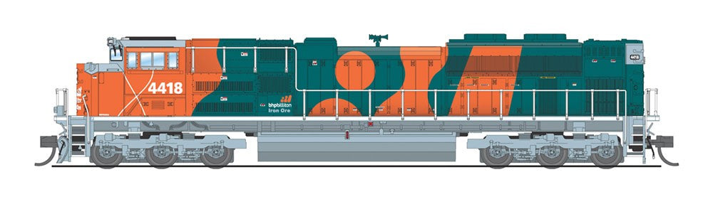 Broadway Limited 6290 N BHP EMD SD70ACe Diesel Locomotive Sound/DC/DCC #4418