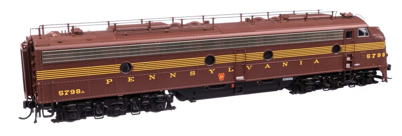 Walthers 920-49900 HO PRR EMD E8 A-A Diesel Locomotive - DC #5798A, 5715