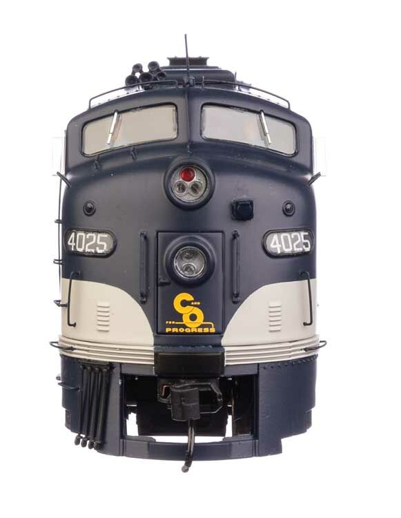 Walthers 920-49910 HO C&O EMD E8 A-A Diesel Loco - Standard DC #4020 & 4025