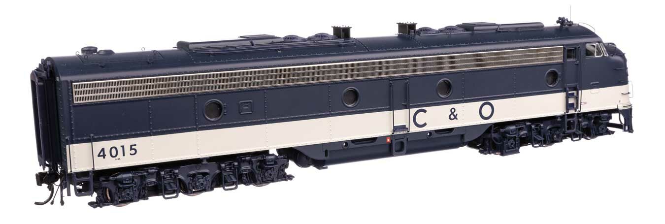 Walthers 920-49912 HO C&O EMD E8A Diesel Locomotive - Standard DC #4015