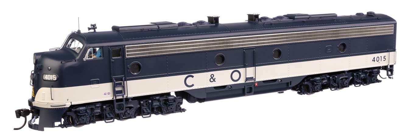 Walthers 920-42912 HO C&O EMD E8A Diesel Locomotive with Sound & DCC #4015