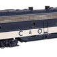 Walthers 920-42913 HO C&O EMD E8A Diesel Locomotive with Sound & DCC #4028