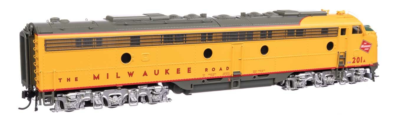 Walthers 920-49950 HO MILW EMD E9A - B Diesel Loco - Standard DC #201A, 201B