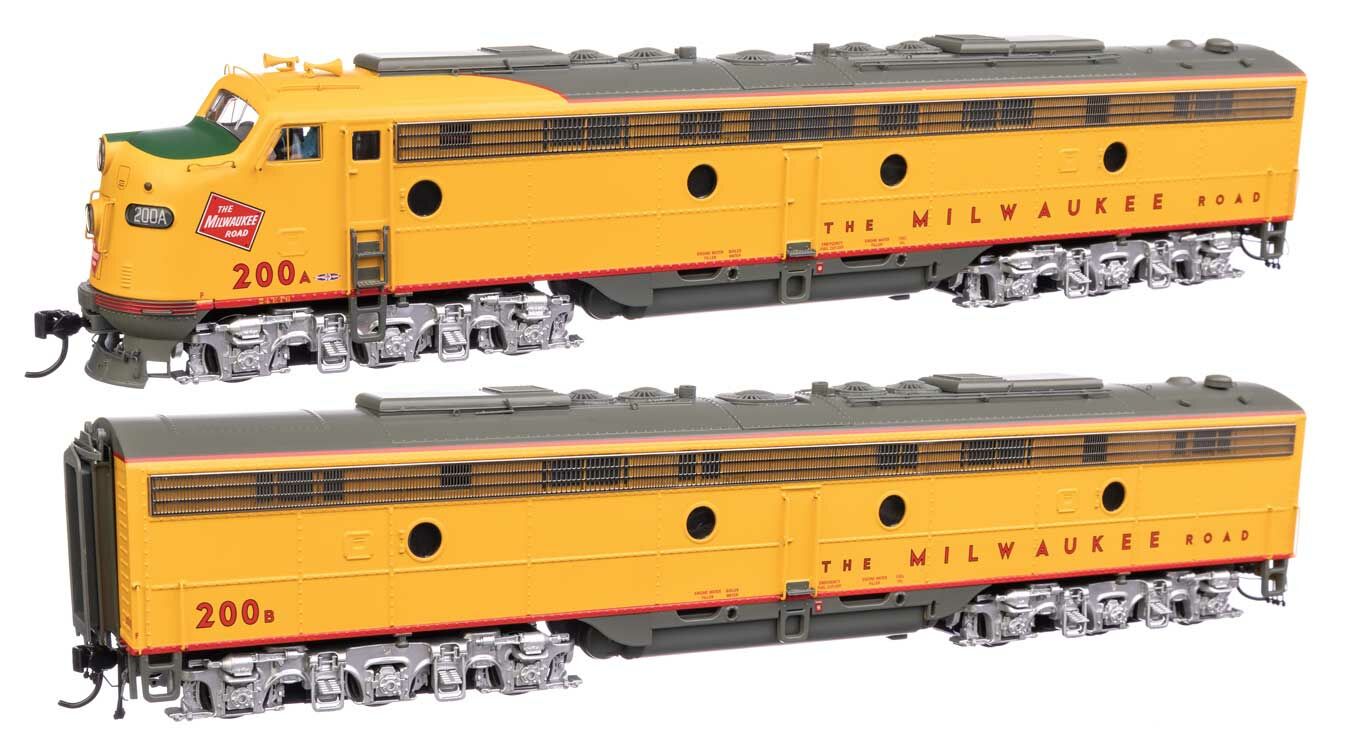 Walthers 920-42950 HO MILW EMD E9A - E9B Diesel Loco - Sound & DCC #200A, 200B