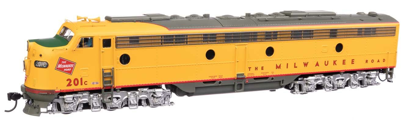 Walthers 920-49952 HO Milwaukee Road EMD E9A Diesel Loco - Standard DC #201C