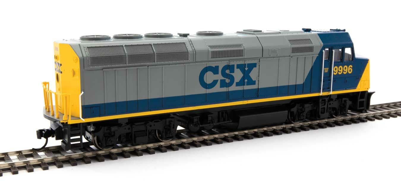 Walthers 910-19478 HO CSX EMD F40PH Diesel Loco with ESU Sound and DCC #9996
