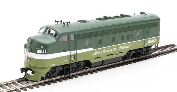Walthers 910-19977 HO NP EMD F7 A Diesel Locomotive w/ ESU Sound & DCC #6514A