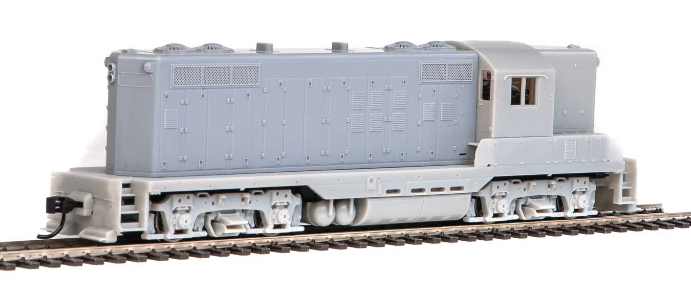 Walthers 910-10450 HO Undec EMD GP9 PhII Diesel Loco w/ High Hood - Standard DC