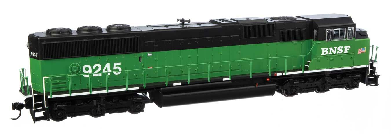 Walthers 910-10315 HO BNSF EMD SD60M Diesel Loco w/ Windshield - Std DC #9245