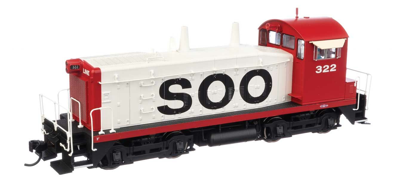 Walthers 920-41509 HO Soo Line EMD SW1200 Diesel Locomotive - Sound & DCC #322