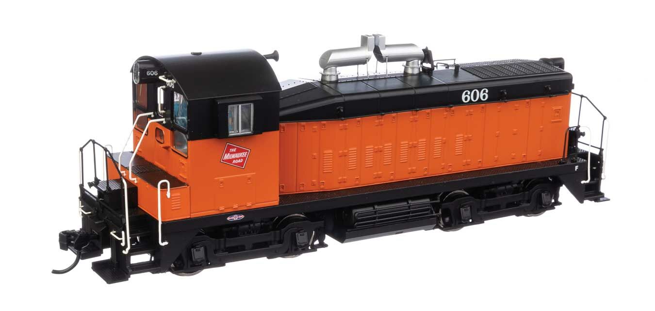 Walthers 920-41512 HO Milwaukee Road EMD SW1200 Diesel Loco - Sound & DCC #606