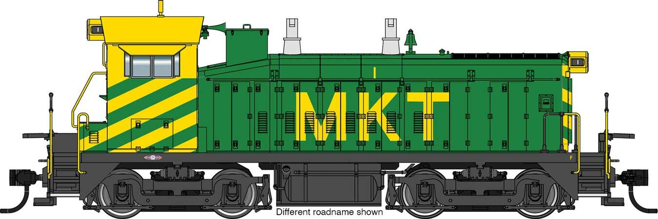 Walthers 920-48508 HO MKT EMD SW1200 Diesel Locomotive - Standard DC #6