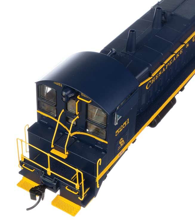 Walthers 920-41501 HO C&O EMD SW9 Diesel Loco - LokSound 5 Sound & DCC #5251