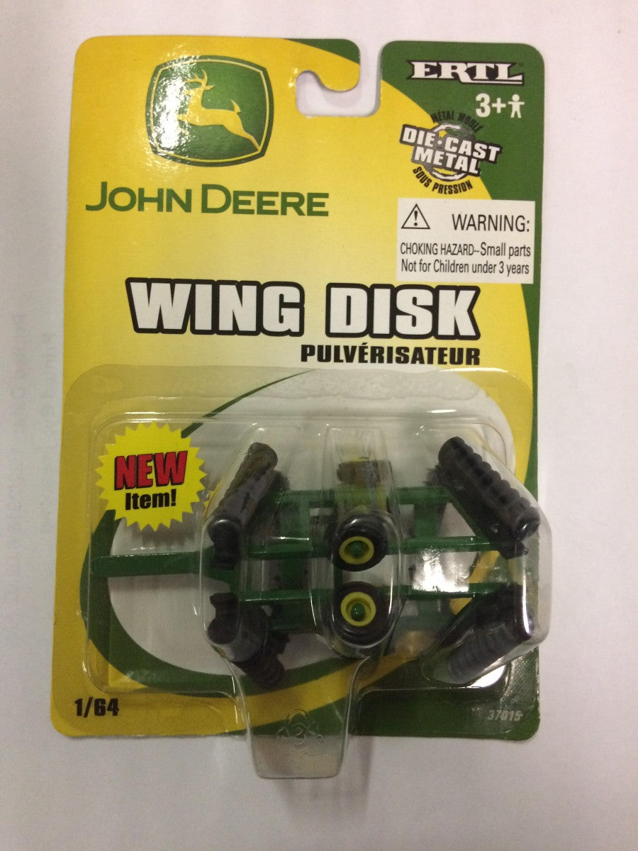 Ertl 37015 HO John Deere Wing Disk Pulverisateur