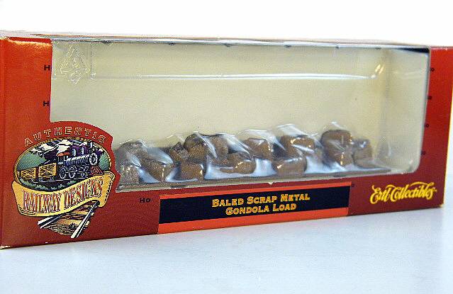Ertl 4095 HO Baled Scrap Metal Gondola Load