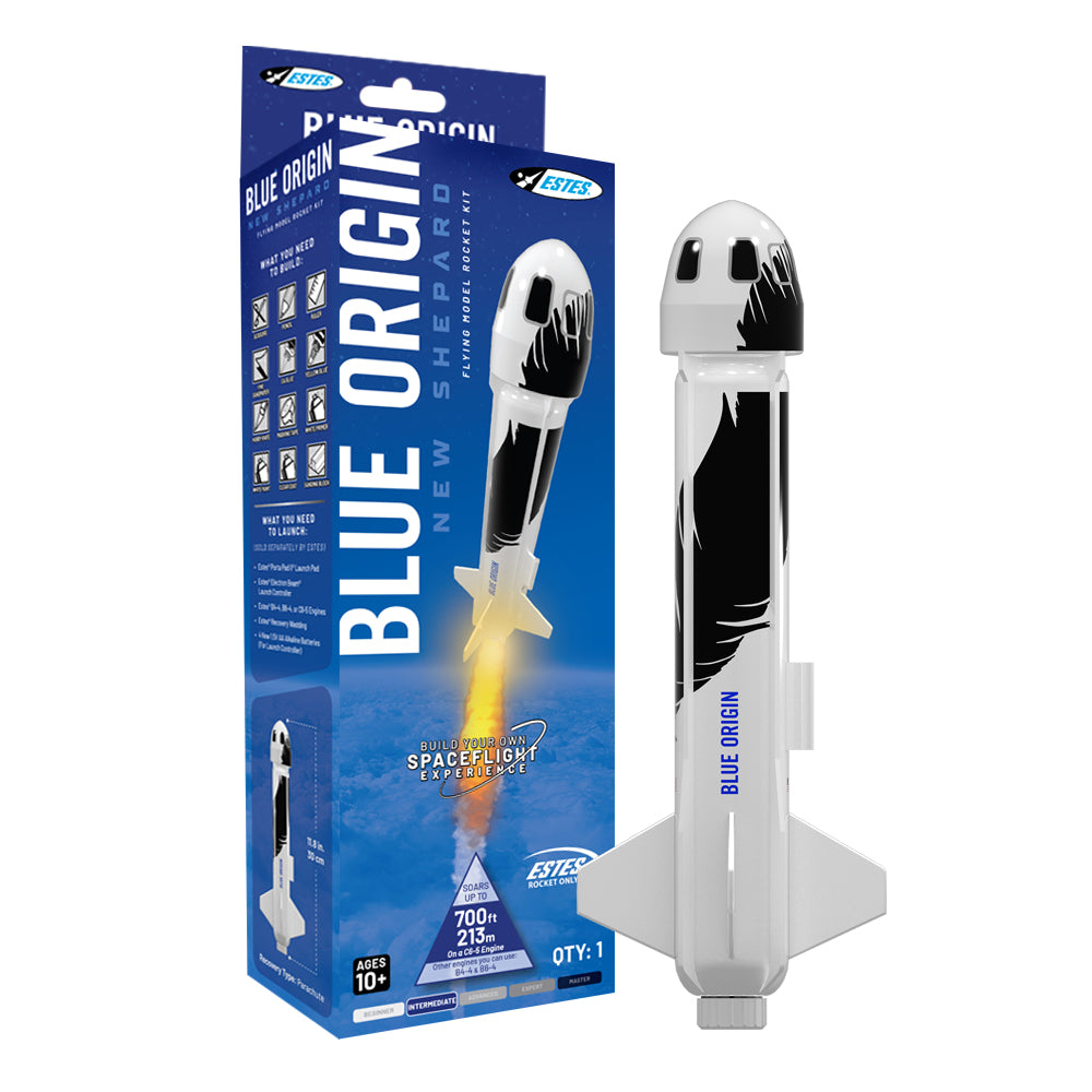 Estes 7315 Blue Origin New Shepard Builders Kit