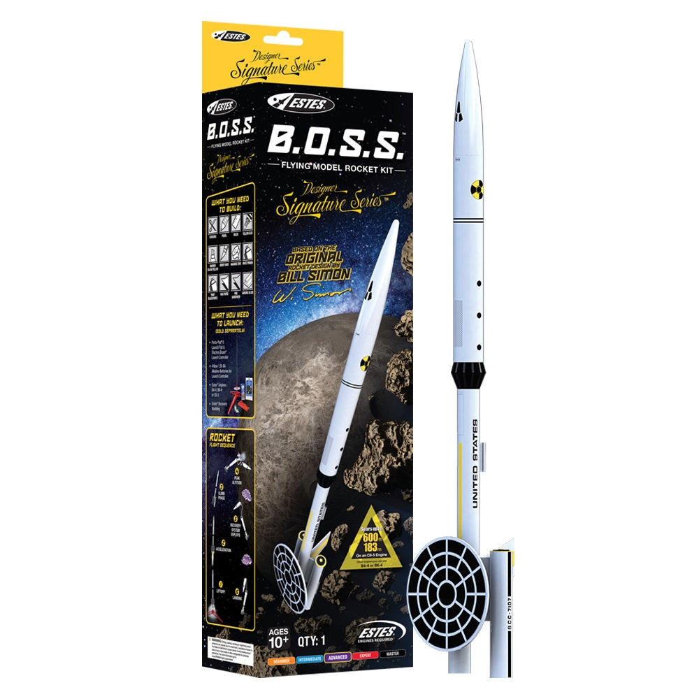 Estes 7316 B.O.S.S. (Belt Observer Survey Ship) Flying Model Rocket Kit