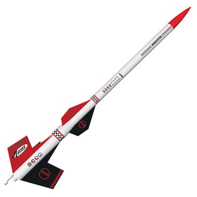 Estes 7244 Indicator Flying Model Rocket Kit