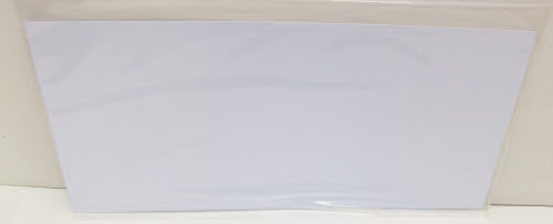 Evergreen Scale Models 19020 .020" x 12" x 24" Polystyrene White Sheet