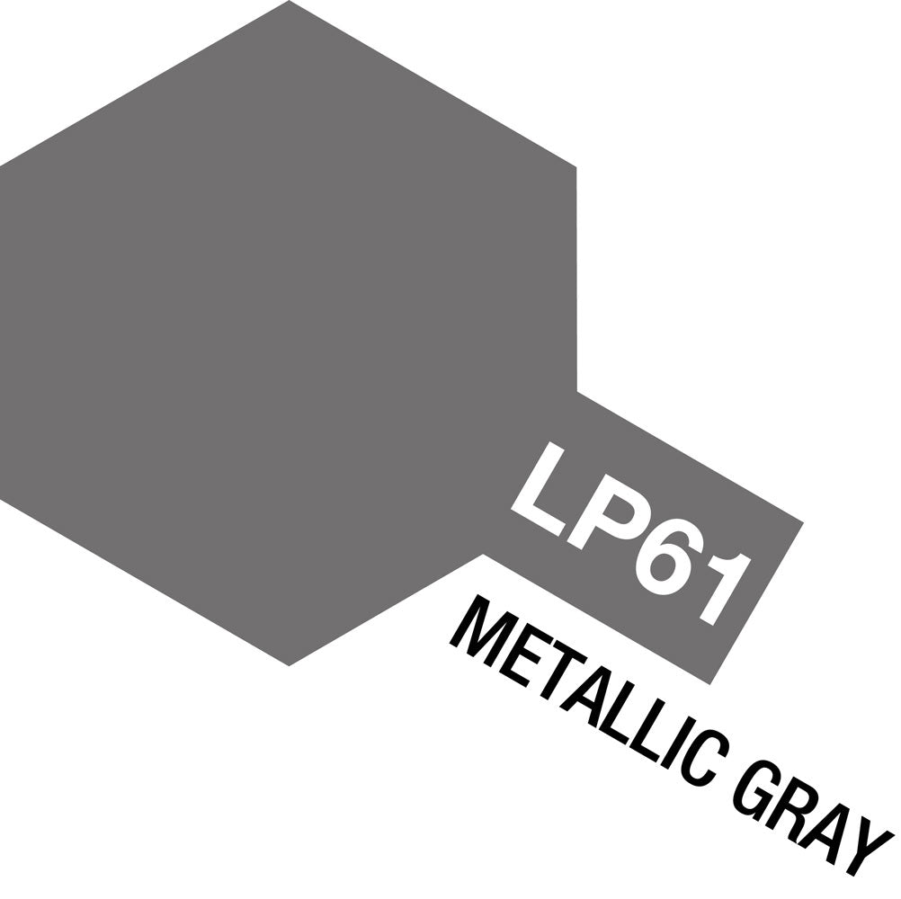 Tamiya 82161 Lacquer LP-61 Metallic Gray - 10 ml Bottle