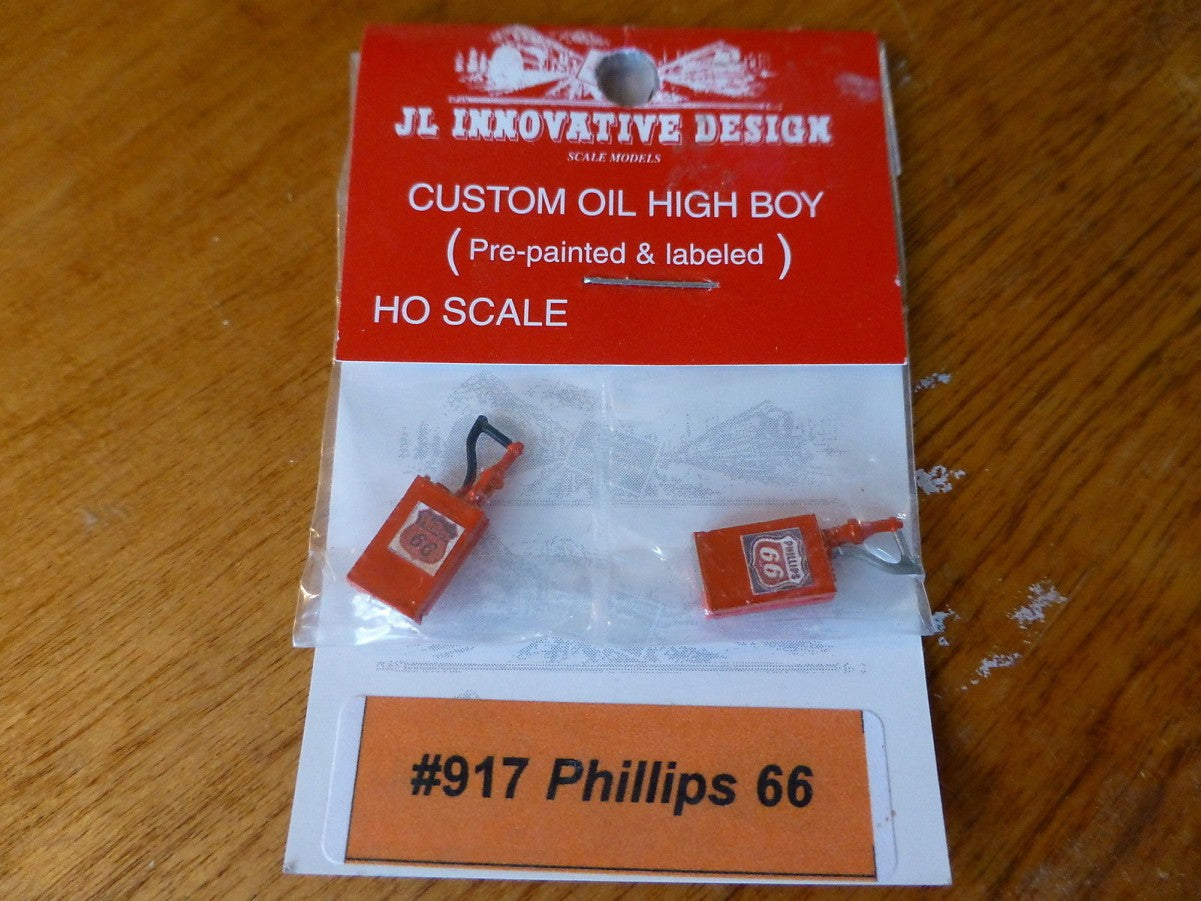 JL Innovative Design 917 Phillips 66 Custom Oil Highboy (Pack of 2)