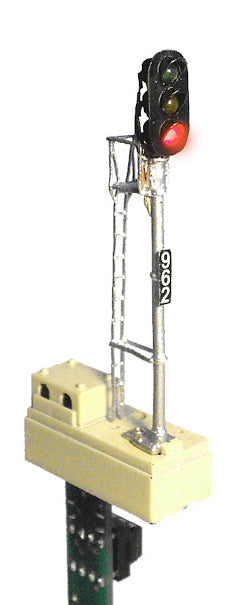 Z-Stuff DZ-1050HO HO 3-Color Trackside Signal