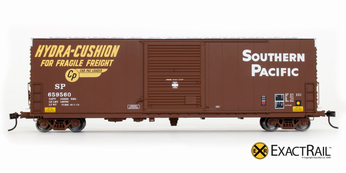 ExactRail EE-1007 HO Evolution Series: SP 6033 Cu. Ft Single Door Box Car