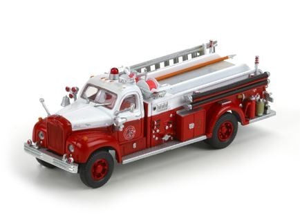 Athearn 91837 HO County Fire Mack B Fire Truck #2 - RTR