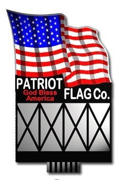 Light Works 9481 HO Patriot Flag Company Animated Neon Sign