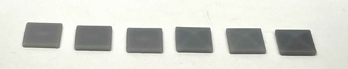 Phoenix Precision Models 31508 HO Flat and Angled Squares 3D Printed Resin Kit
