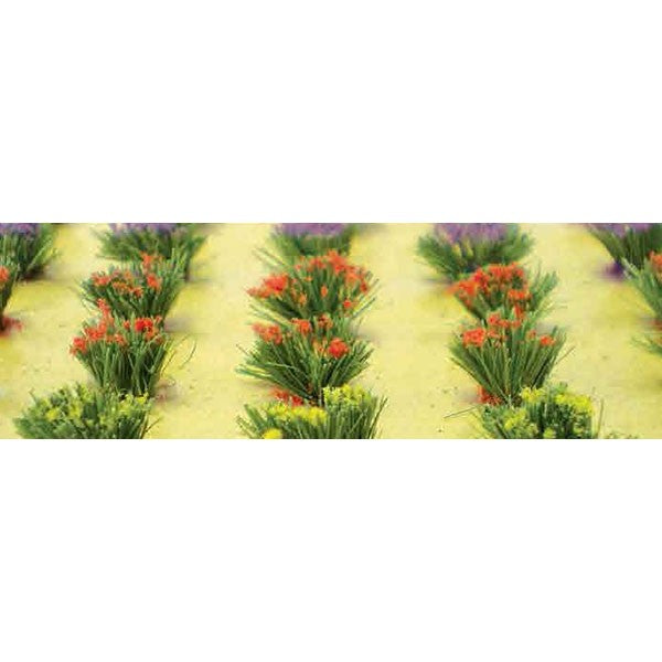 JTT Scenery Products 95581 HO Detachable Flower Bushes (Pack of 30)